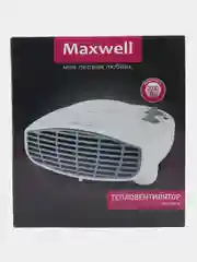 Белый тепловентилятор обогреватель Maxwell MW-3456