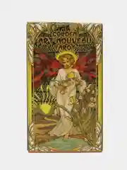 Таро карты Golden Art Nouveau Tarot, гадальные карты Золотое Таро Уэйта Арт Нуво