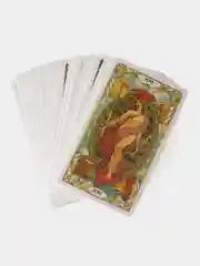 Таро карты Golden Art Nouveau Tarot, гадальные карты Золотое Таро Уэйта Арт Нуво