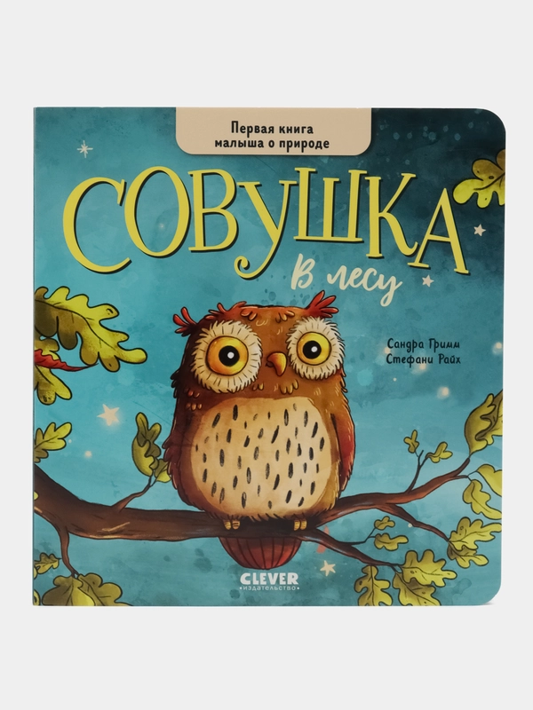 Книжки-картонки. Совушка в лесу. Первая книга малыша о природе