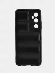 Черный чехол Realme C65 (Реалми С65) противоударный выпуклый