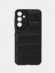 Черный чехол Samsung Galaxy A16 (Самсунг Галакси А16) противоударный выпуклый