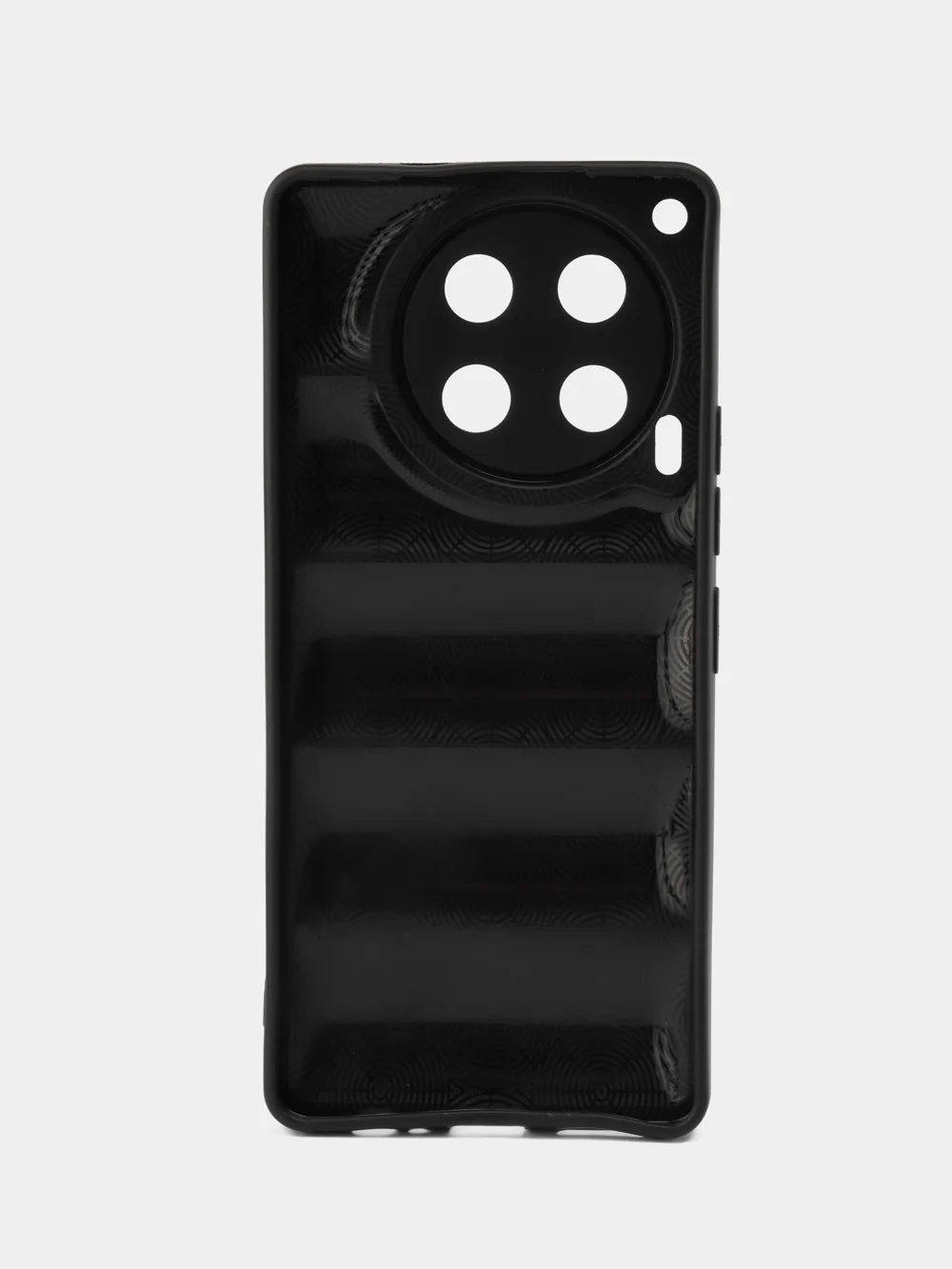 Черный чехол Tecno Camon 30 (Техно Камон 30) противоударный выпуклый
