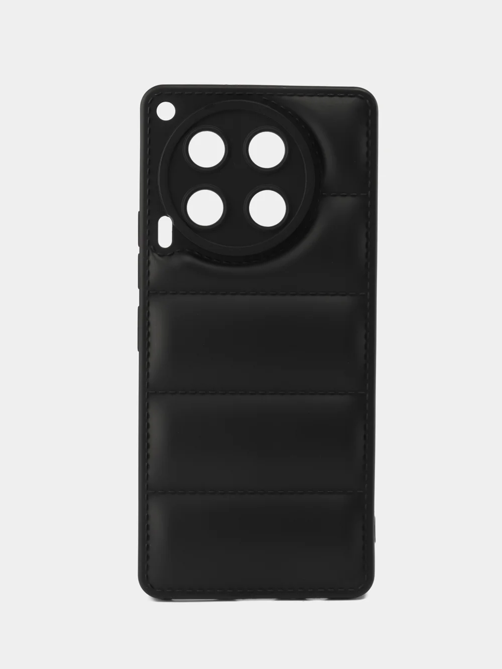 Черный чехол Tecno Camon 30 (Техно Камон 30) противоударный выпуклый