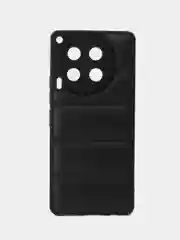 Черный чехол Tecno Camon 30 (Техно Камон 30) противоударный выпуклый