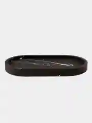 Серебряный подставка овальная из гипса