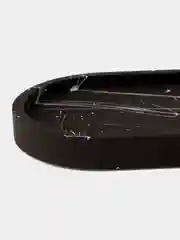 Серебряный подставка овальная из гипса
