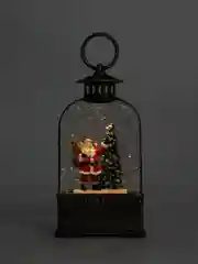 Желтый новогодний светильник, новогодний фонарик