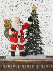 Желтый новогодний светильник, новогодний фонарик