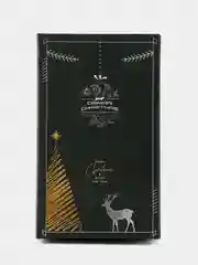 Коричневый новогодний светильник, новогодний фонарик