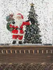 Синий новогодний светильник, новогодний фонарик