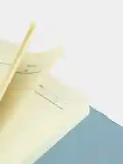 Голубой ежедневник недатированный в подарочной упаковке с ручкой и флешкой,записная книжка А5