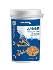 Зоомир Дафния, природный корм, для всех мелких рыб, 10 г