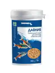 Зоомир Дафния, природный корм, для всех мелких рыб, 10 г