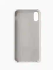 Белый чехол силиконовый для iphone XS, XS max