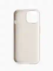 Белый чехол силиконовый для iphone 15, 15pro, 15promax
