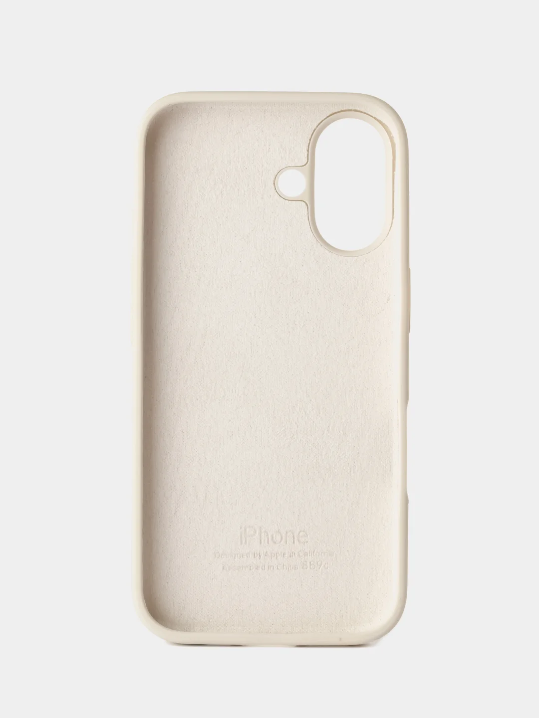 Слоновая кость чехол силиконовый для iphone 16, 16pro, 16promax