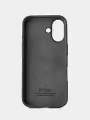 Тёмно-серый чехол силиконовый для iphone 16, 16pro, 16promax