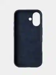 Темно-синий чехол силиконовый для iphone 16, 16pro, 16promax