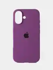 Фиолетовый чехол силиконовый для iphone 16, 16pro, 16promax