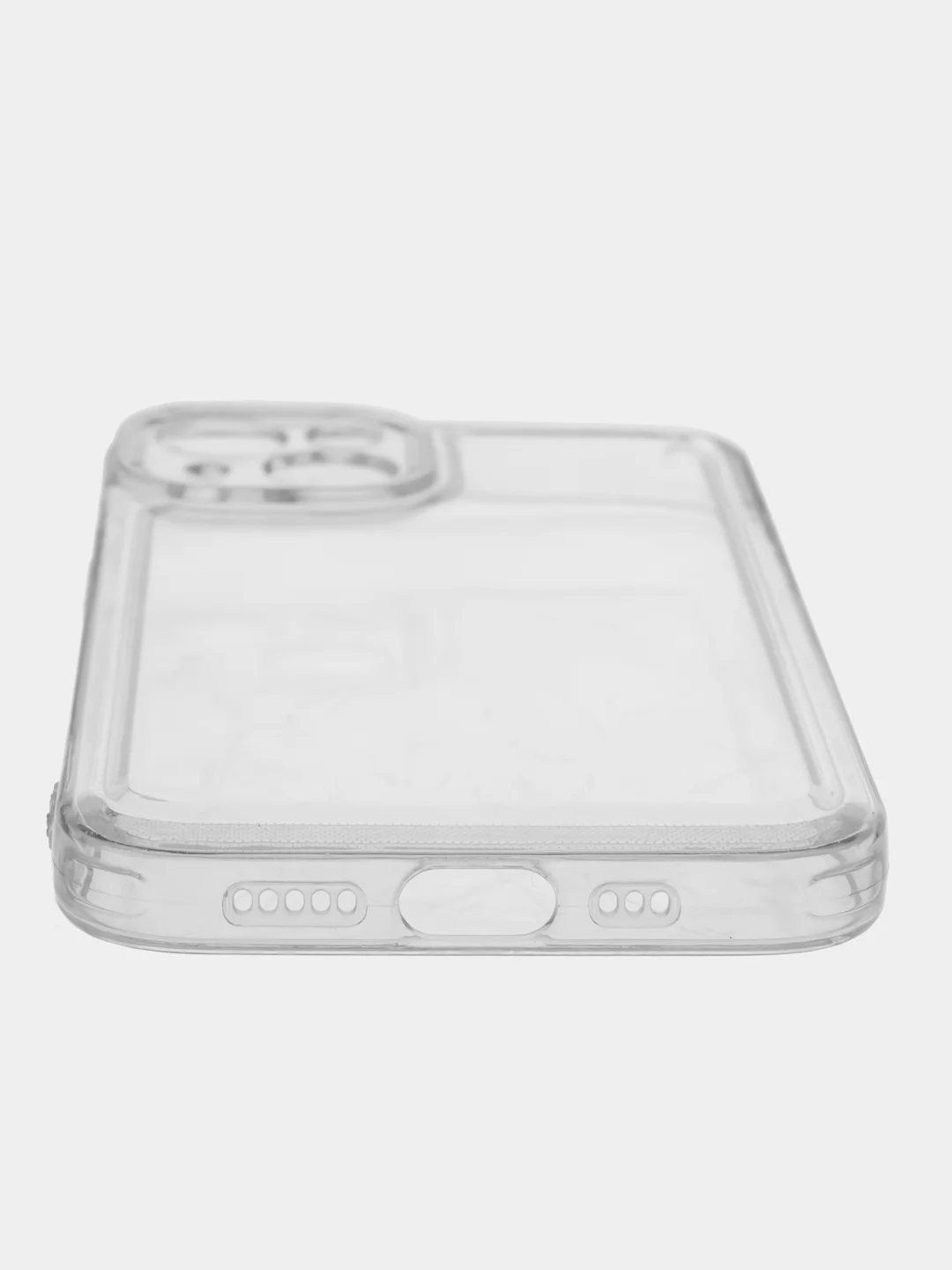 Чехол для iPhone, Айфон 7, 11, 12, 13, 14, 15, XR, Pro, Max, прозрачный и чёрный