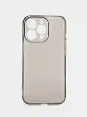 Черный чехол для iPhone, Айфон 7, 11, 12, 13, 14, 15, XR, Pro, Max, прозрачный и чёрный