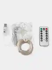 Желтый гирлянда штора росса светодиодная 3*3 питание от USB