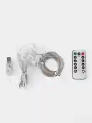Белый гирлянда штора росса светодиодная 3*3 питание от USB