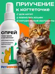 Спрей "Приучение к когтеточке" для кошек и котят, 200 мл