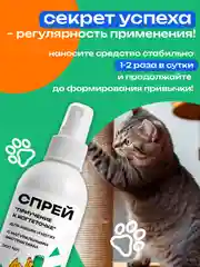 Спрей "Приучение к когтеточке" для кошек и котят, 200 мл