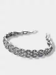 Серебряный браслет посеребренный Kinel