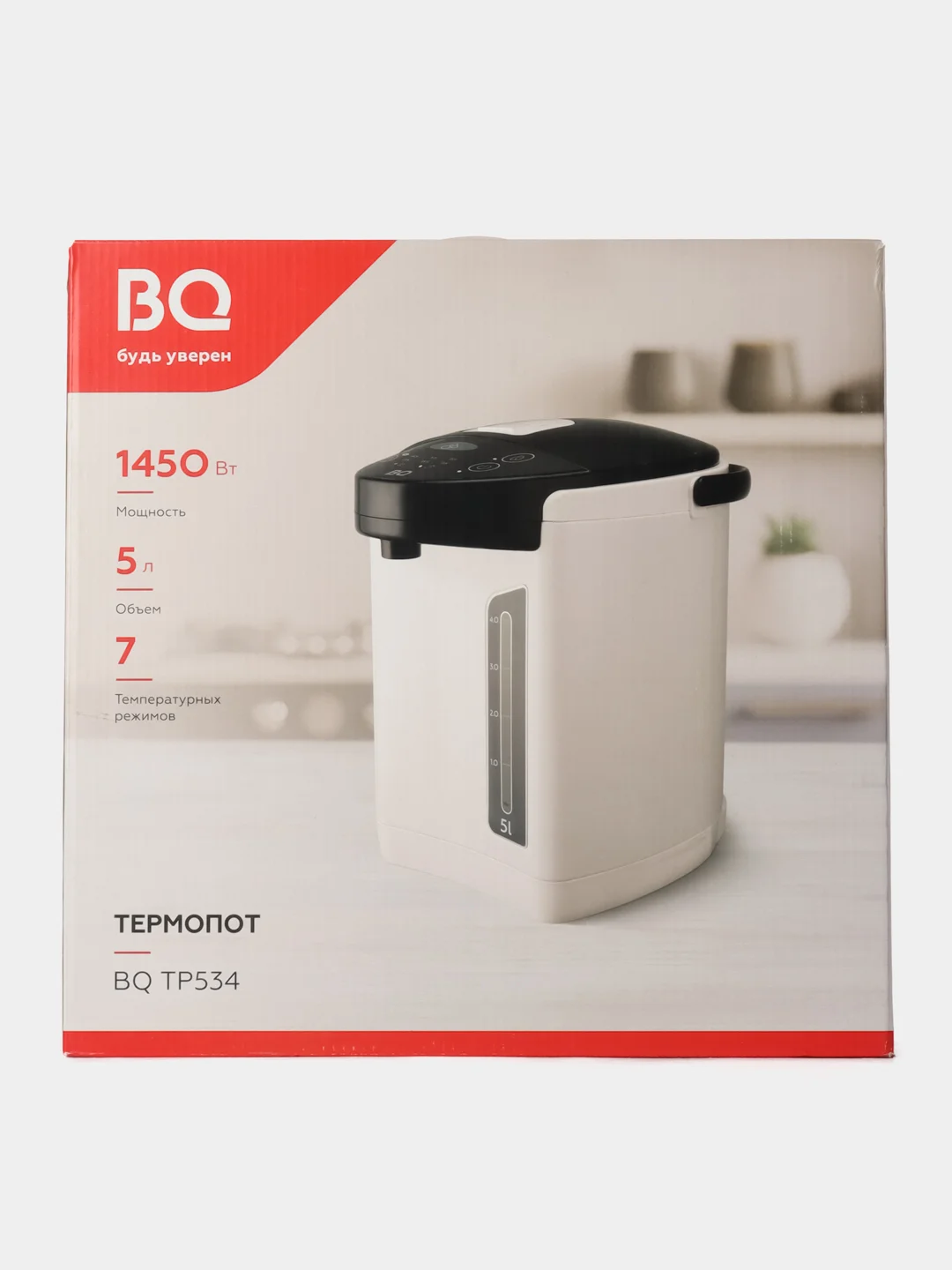 Белый термопот BQ-TP532 / BQ-TP534