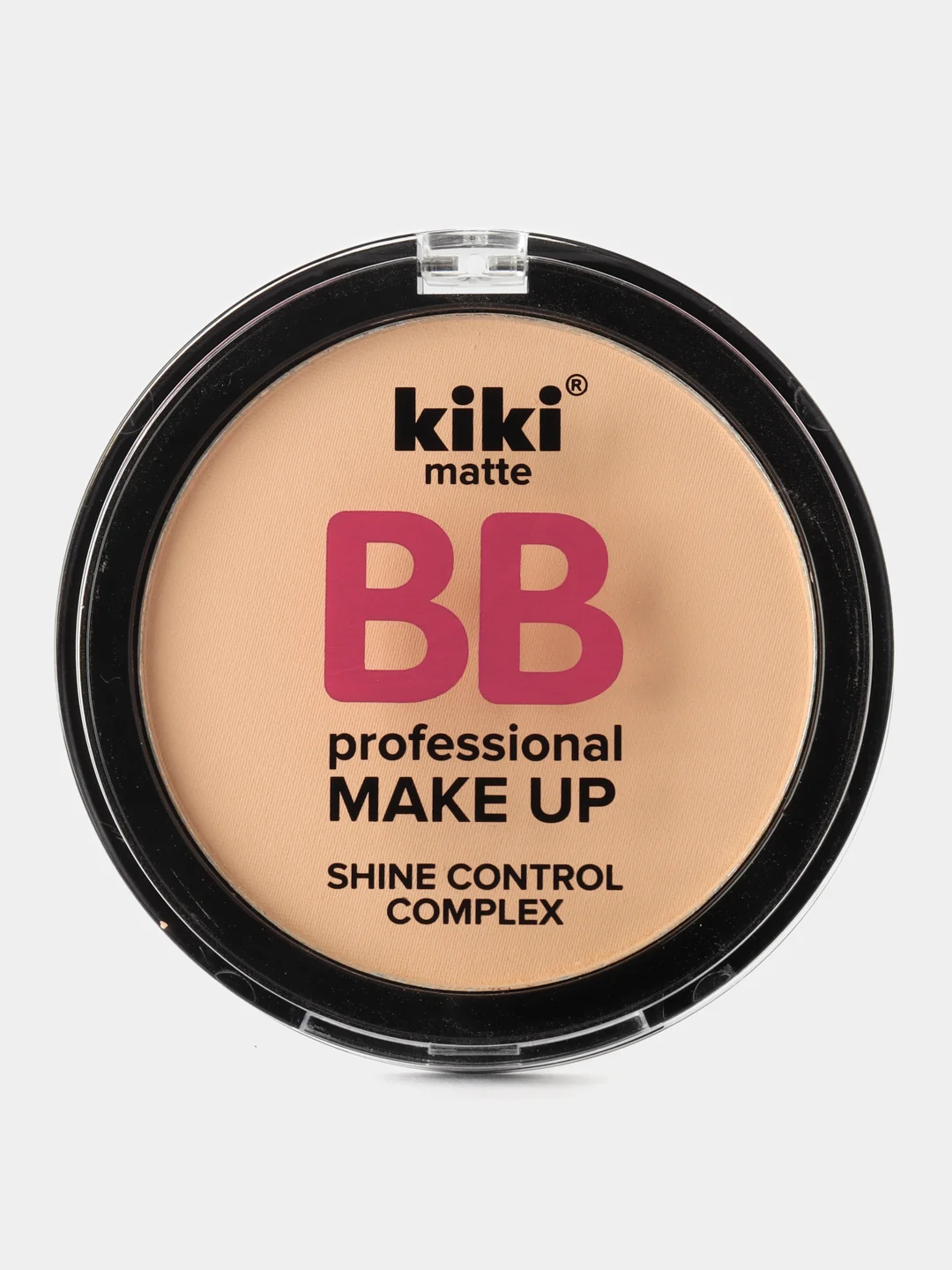 Молочный пудра для лица kiki BB MAKEUP тон 14 телесный, компактная, матирующая