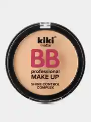 Молочный пудра для лица kiki BB MAKEUP тон 14 телесный, компактная, матирующая