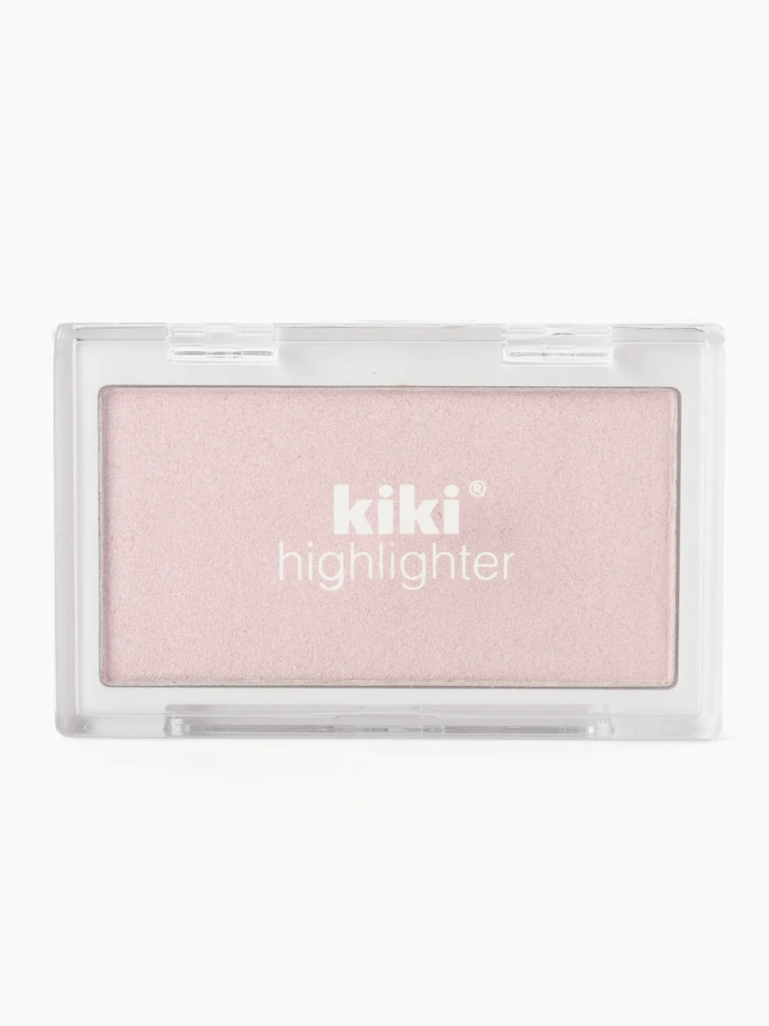 Розовый хайлайтер для лица и тела kiki HIGHLIGHTER 901 розовое сияние, сухой шиммер