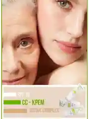 Крем тональный CC LUXVISAGE Active complex, SPF-10, 30 - Natural, 35 г