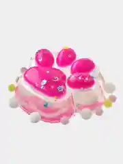 Розовый игрушки антистресс таба сквиш лапка Кошачья
