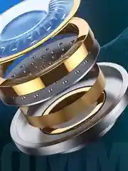 Белый наушники проводные с микрофоном вакуумные