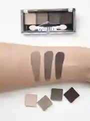 Тени для век LUXVISAGE Glam Look, 4 цвета, 4 г