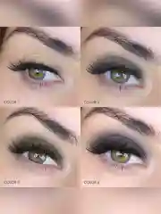 Тени для век LUXVISAGE Glam Look, 4 цвета, 4 г