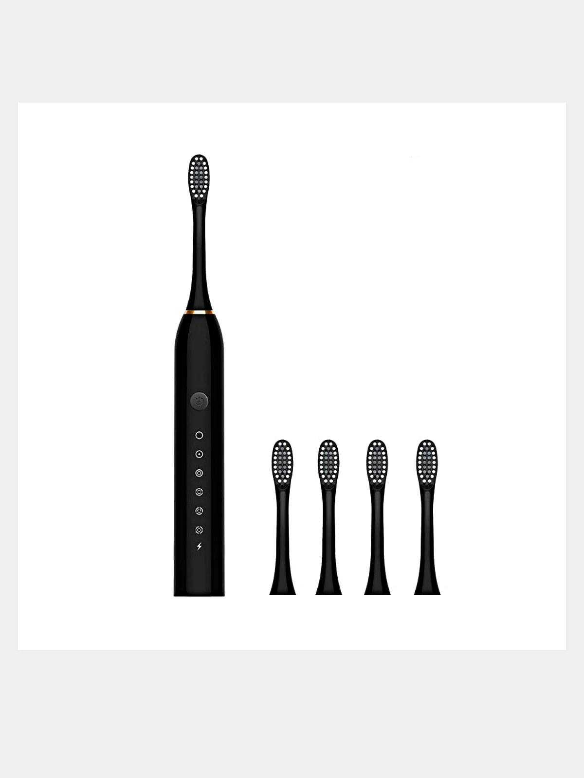 Черный зубная щетка электрическая Sonic Toothbrush X-3