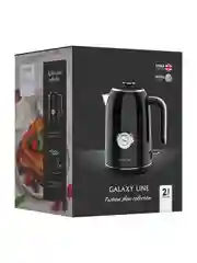 Чайник электрический Galaxy LINE GL 0350, магия черного, металл, 2200 Вт, 1,7 л,