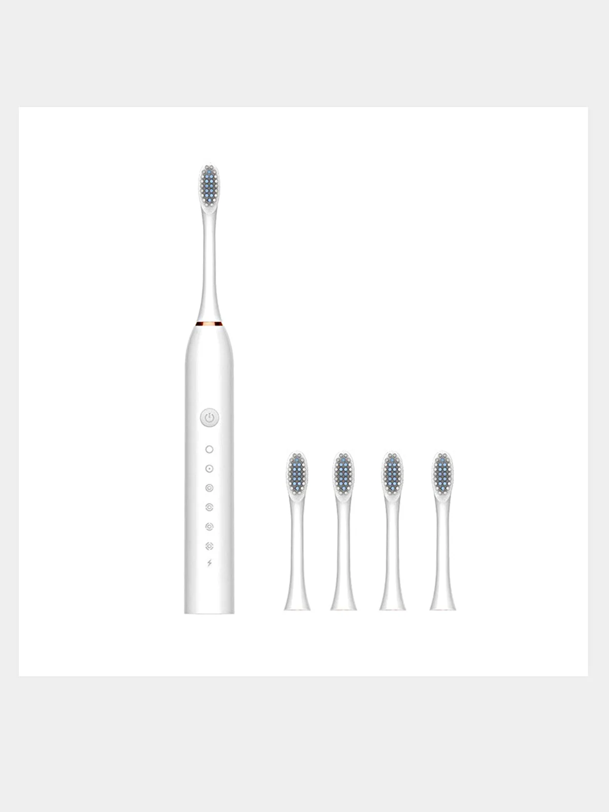 Белый зубная щетка электрическая Sonic Toothbrush X-3
