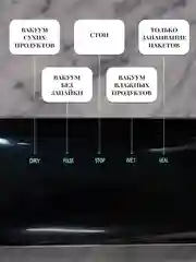 Тёмно-бирюзовый вакууматор для продуктов вакуумный упаковщик