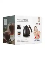 Шоколадный чайник электрический Galaxy LINE GL 0343, горький шоколад, металл, 2200 Вт, 1,7 л