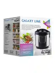 Мультиварка Galaxy LINE GL 2645, черный с серебристым, 900 Вт, 11 прогр.