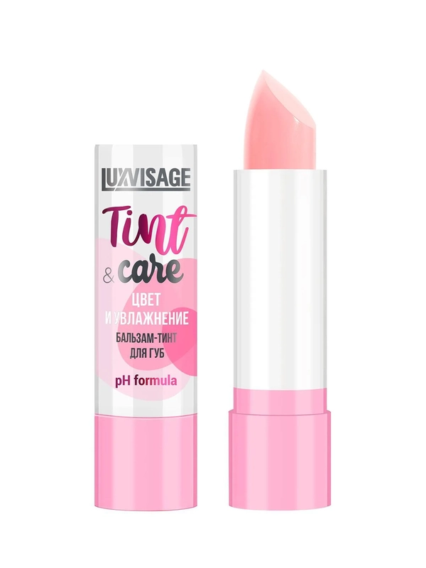 Бальзам-тинт для губ LUXVISAGE Tint & care pH formula, 4 г