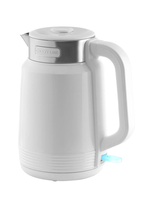 Чайник электрический Galaxy LINE GL 0364, белый, пластик
