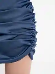 Индиго женское платье вечернее