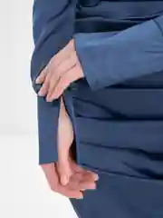 Индиго женское платье вечернее